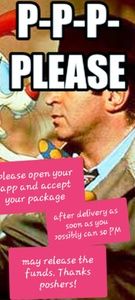 *Attention pushers!* upon delivery and inspection